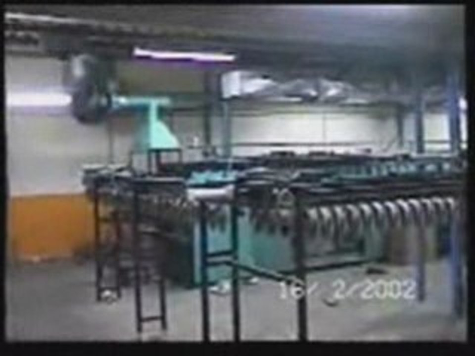 TAM OTOMATIK ELDIVEN BOYA VE KURUTMA TESISI