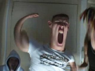 08-08-15 Kai, David, René als Linkin Park