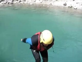 Fab en Salto dans les gorges du Verdon