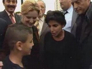 Rachida Dati et NKM à Argenteuil