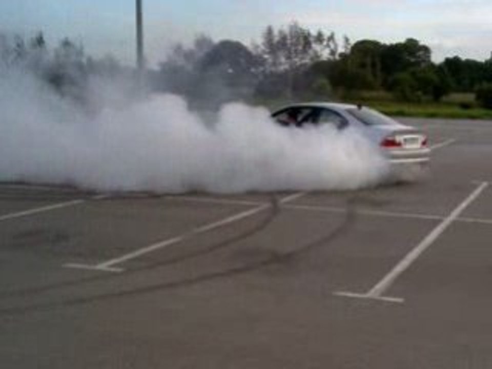 BMW en drift