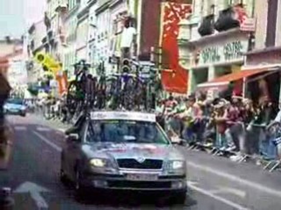 Depart de roanne tdf 2008