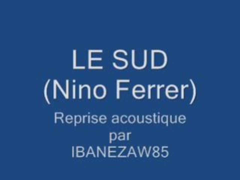Le Sud (Nino Ferrer)