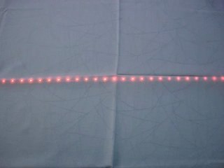 Nappe a LED chemin de table