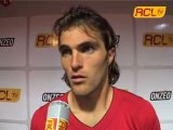 LENS - METZ  INTERVIEWS JOUEURS  LENSOIS