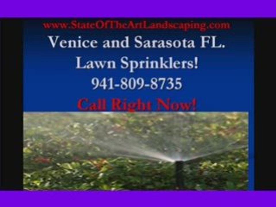 Venice Lawn Sprinkler