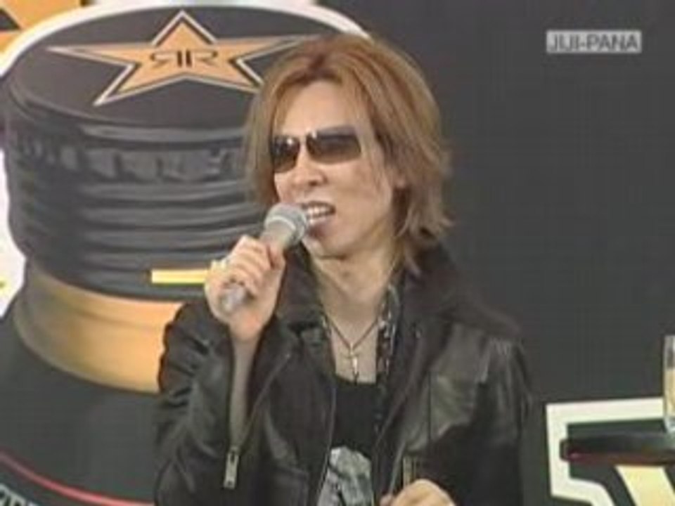 X Japan's Yoshiki announces concert details (20080915)