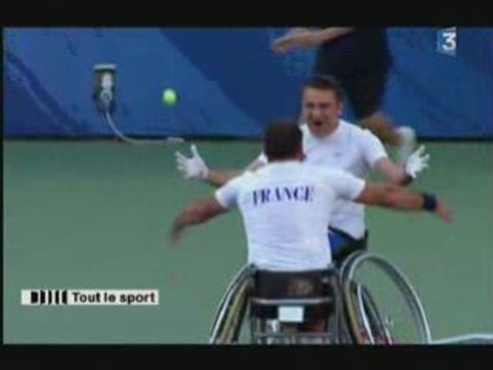 Jeux paralympiques 2008 j9 (15 sept) médailles d'or du jour