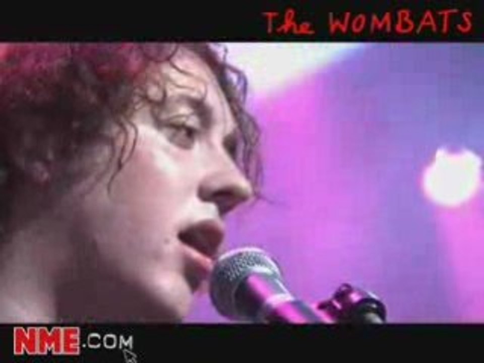 The Wombats Live - Lets Dance To Joy Division (NME Video)