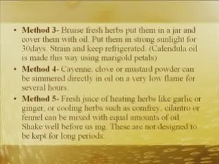 Make your own Herbal oil