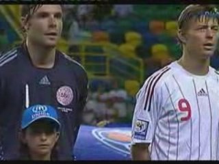 Portugal-Danemark hymnes
