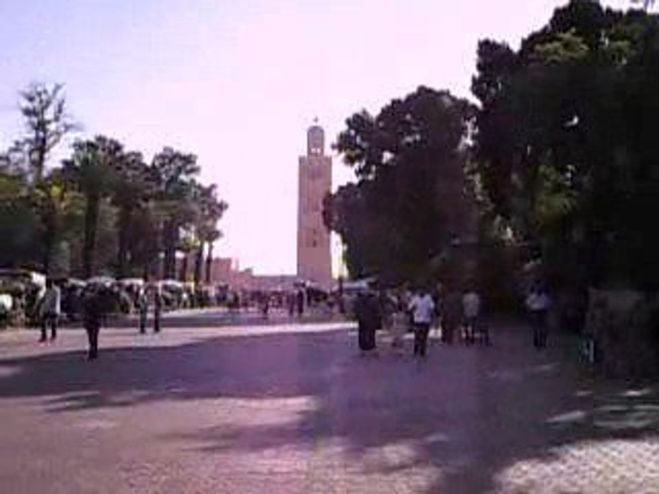 LA KOUTOUBIA ET LE JARDIN PUBLIC A MARRAKECH