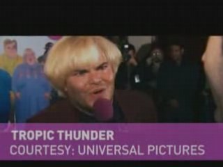 Ben Stiller promotes Tropic Thunder