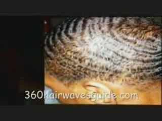 360 waves in hair