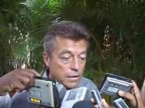 Visite de M. Joyandet en Haïti (septembre 2008)