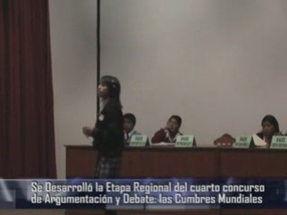 Argumentación y debate