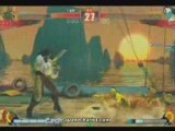 Street Fighter 4 : Dhalsim vs Véga