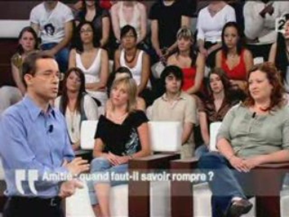 Amitié: quand faut-il savoir rompre ? (1-3)
