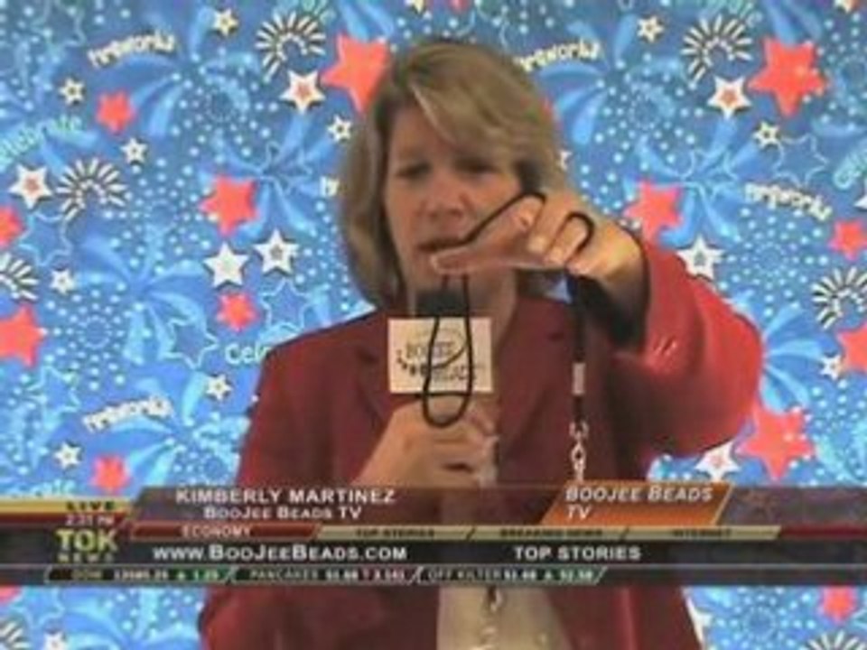 Sarah Palin wears a lanyard with style as her badge holder