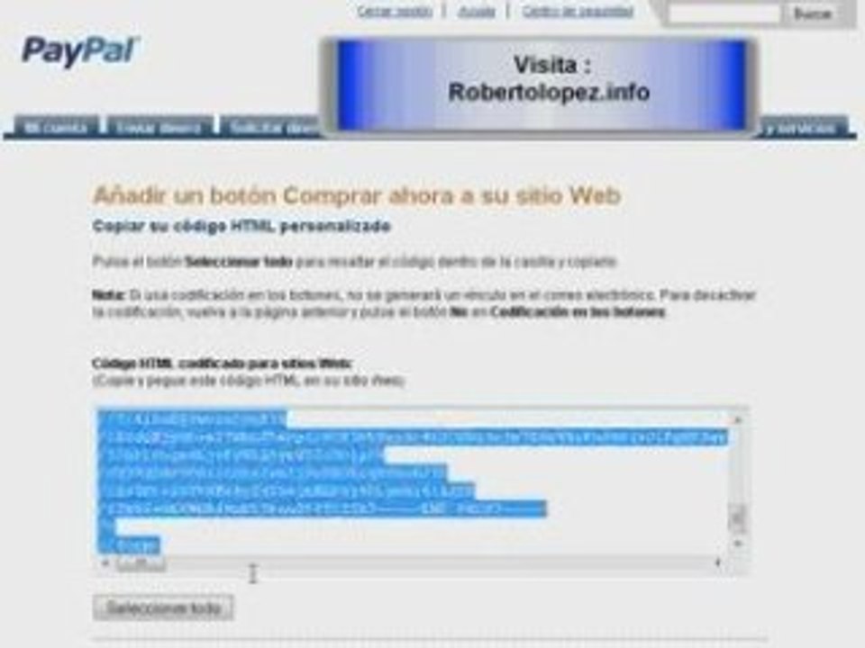 Aprende a crear un botón de pago con paypal