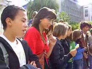 KHB zingt erop los is Brussel centrum!x)