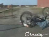 VIDEO GORE chute en vélo accident