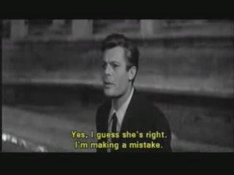 La Dolce Vita, Fellini, Roma, 1960.