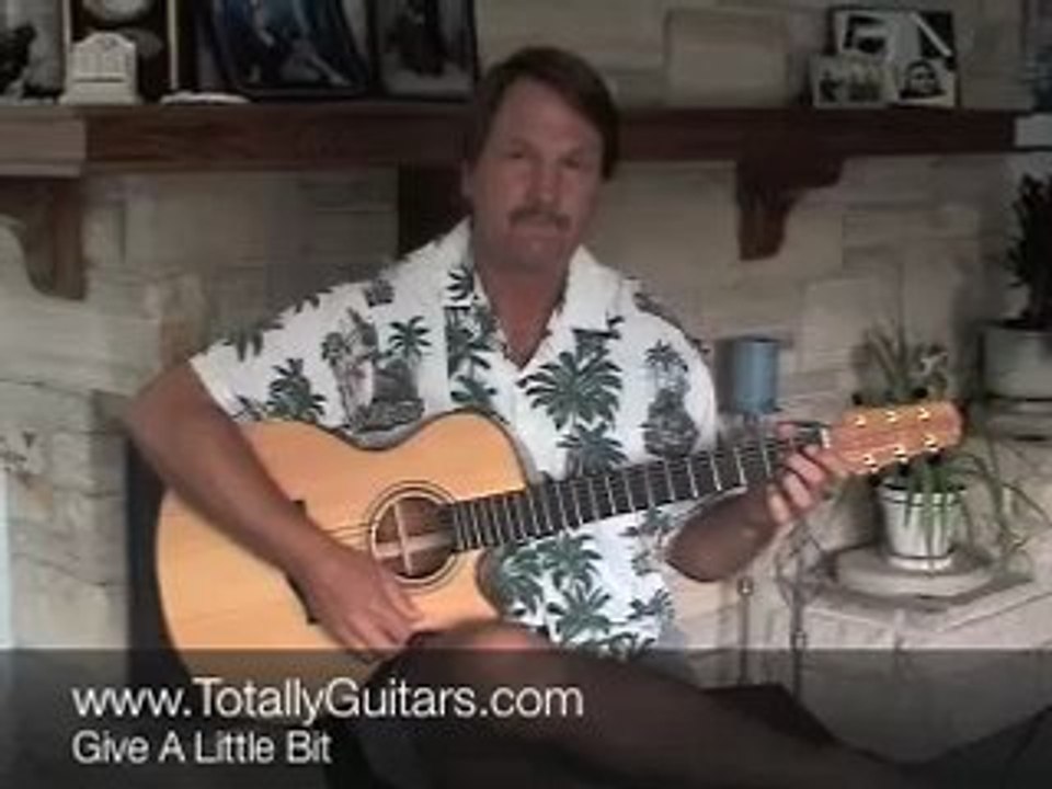 Guitar Lesson- Give A Little Bit