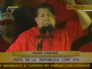 "Yankees de mierda" Hugo Chavez