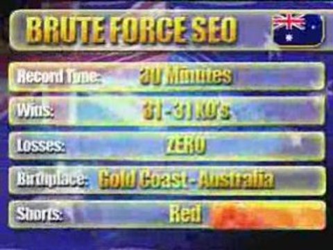 Brute Force Seo Software Intro
