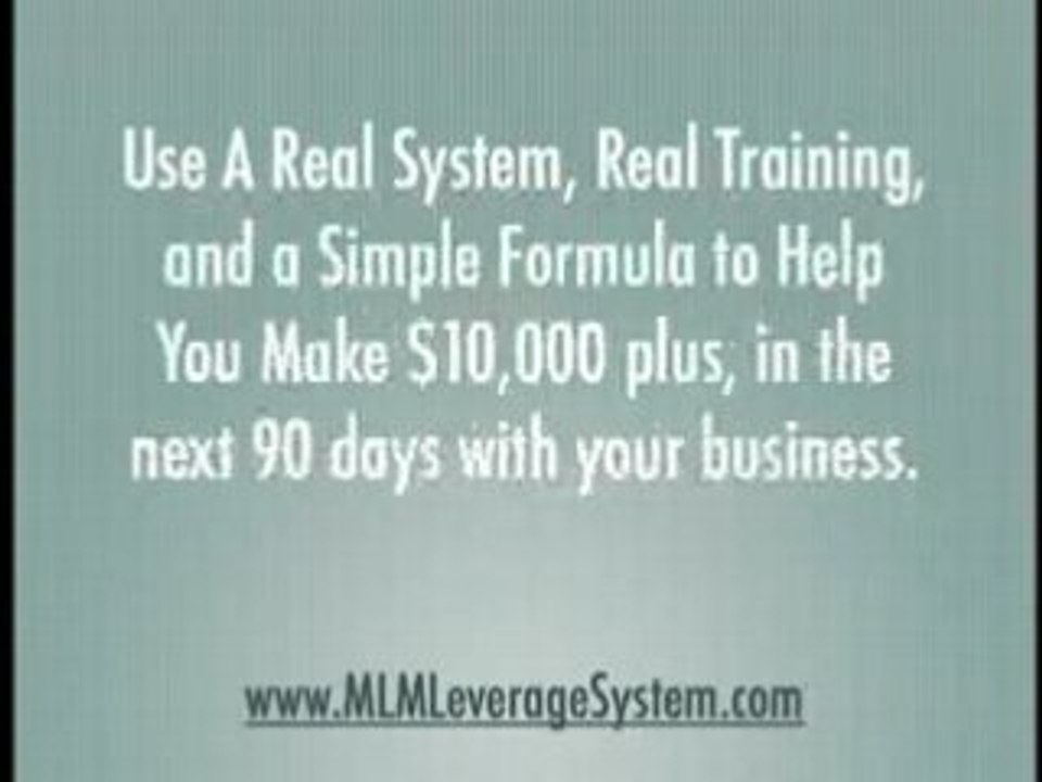 Attraction Marketing MLM Business