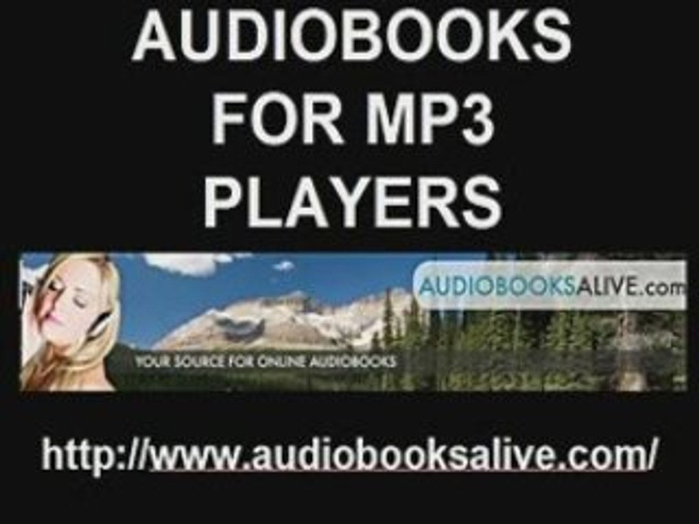 ⁣Audiobooks for mp3 players