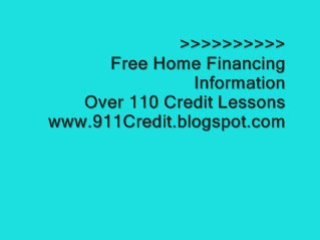 Financing a Home isn't Hard To do with These Credit Tips