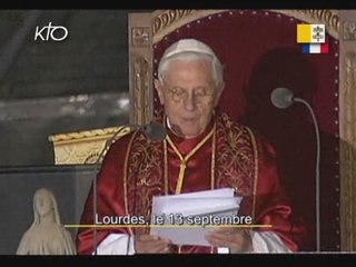 Veillée mariale à Lourdes
