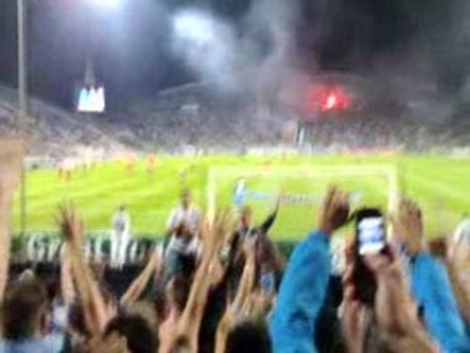 OM LIVERPOOL C1 2008 AMBIANCE APRES BUT DE CANA !!