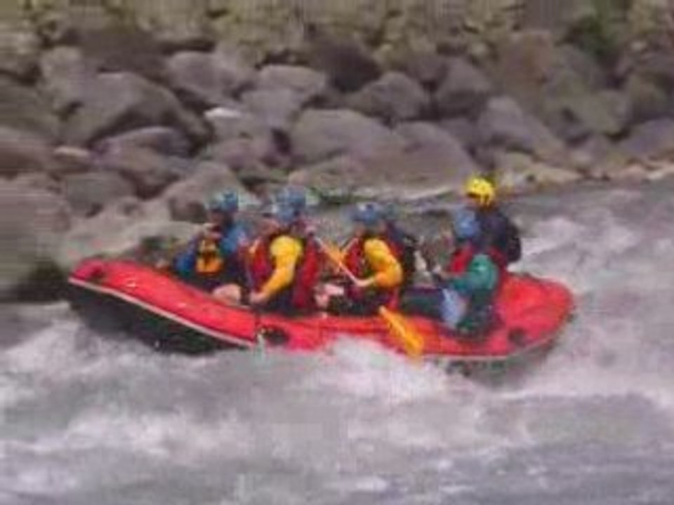 Descente en Rafting à Chamonix