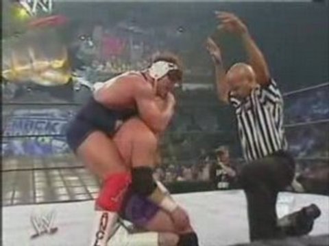 Hardcore Holly vs Kurt Angle - SD! 6/6/2002