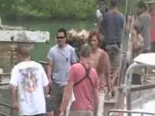 LOST Season 5 filiming desmond scene !
