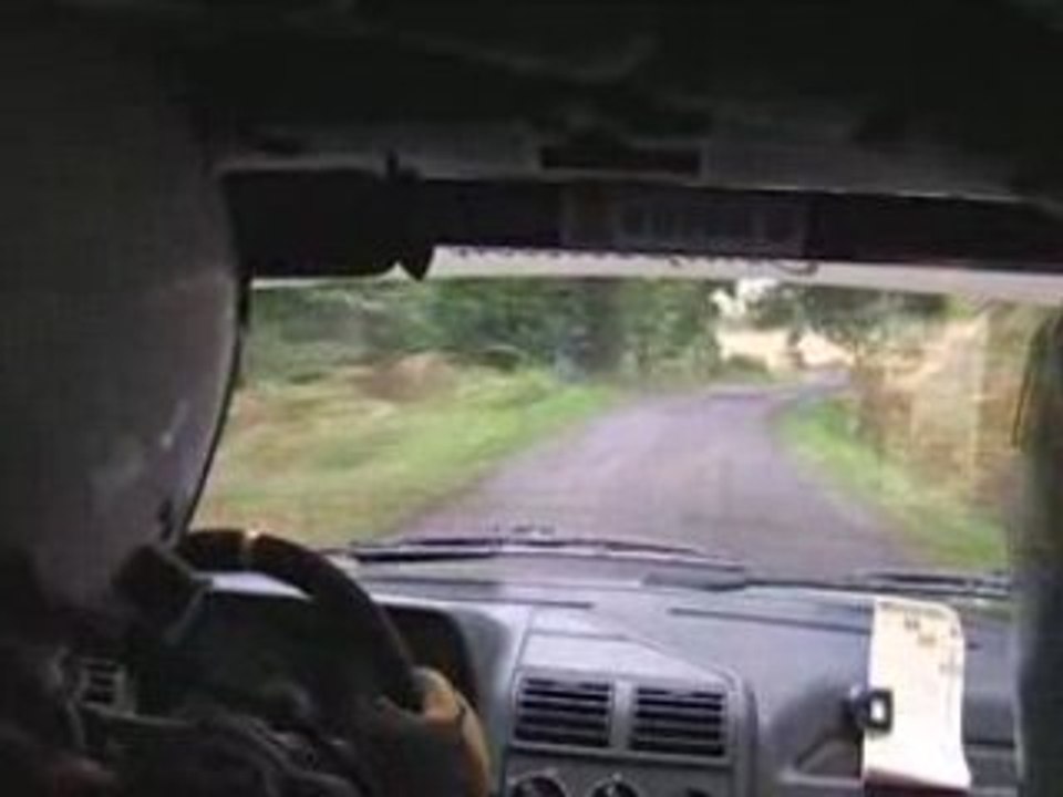 RALLYE DES CENTS VALLEES 2008 ES1