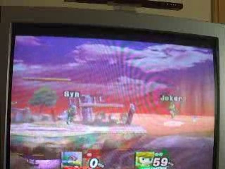 SSBB - Joker (ToonLink) vs Syn (Falco)
