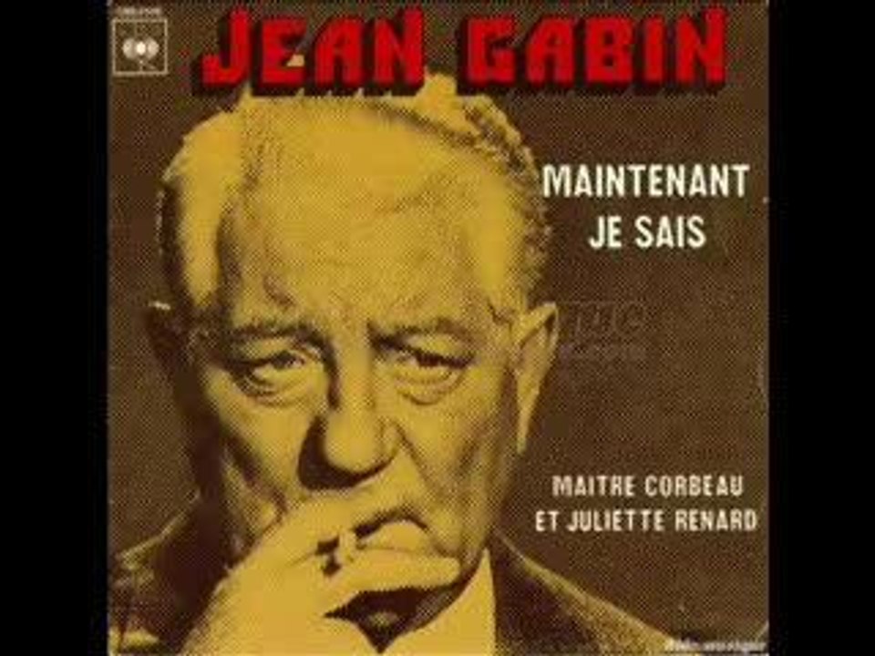 Jean Gabin Je Sais Video Dailymotion