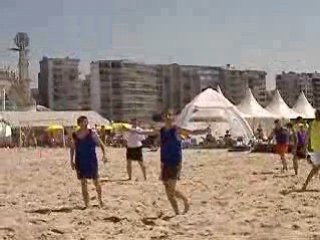 but beach soccer