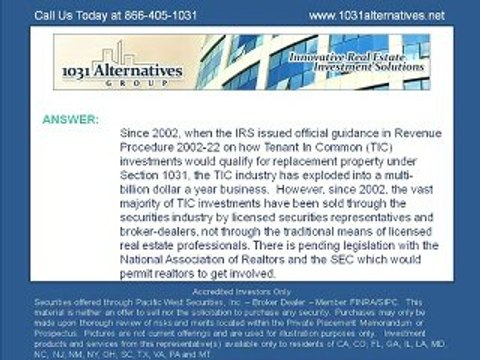 Tenants in Common Investing Tips