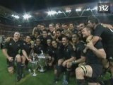 Tri Nations and Bledisloe Cup Raising by All Blacks 9.13.08