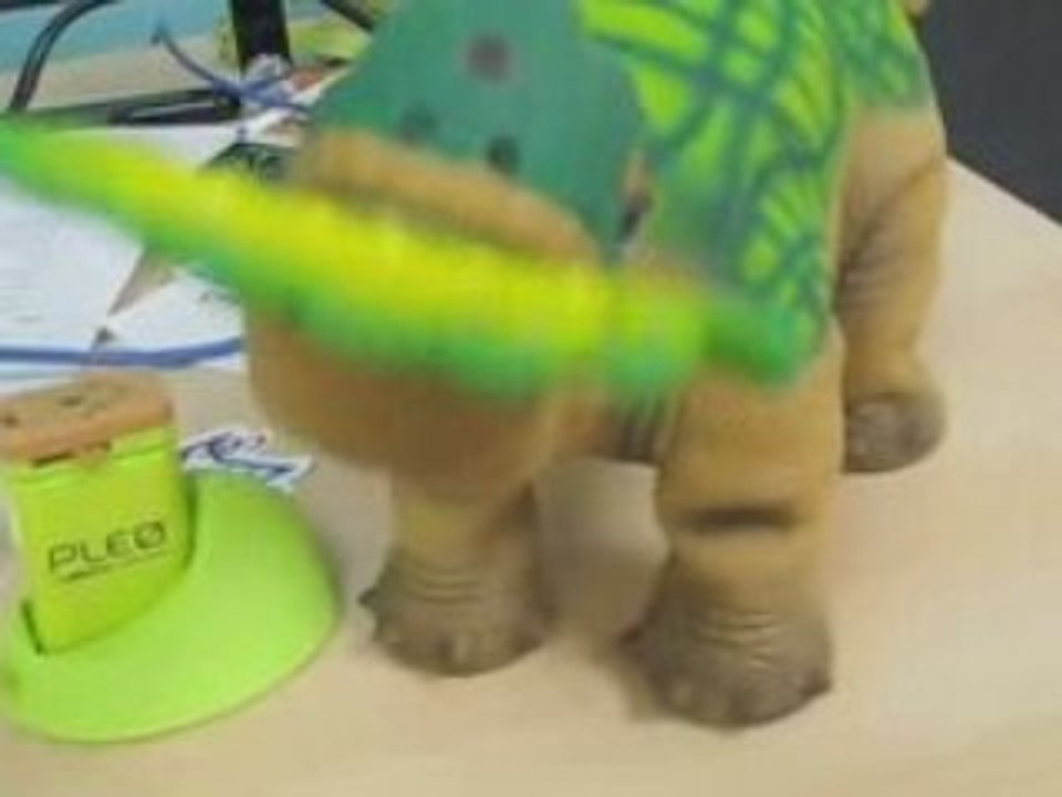 PLEO: A Low Maintenance Robot Pet Dinosaur
