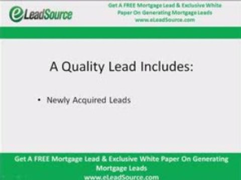 Mortgage Broker Leads