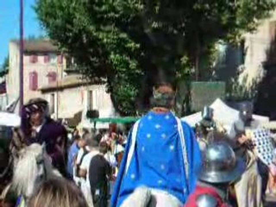 Defilé arrivée du duc de bretagne