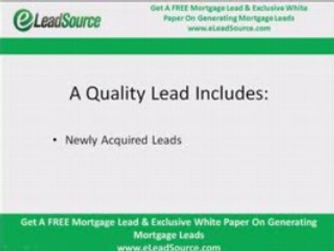 Mortgage Broker Leads