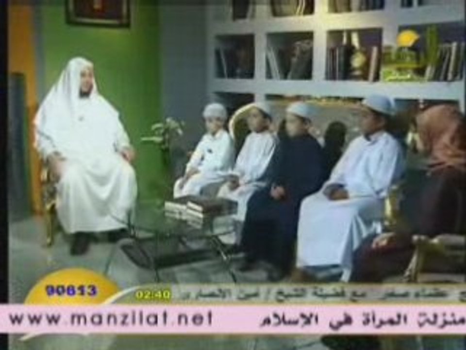 un enfant prêche - Macha Allah -