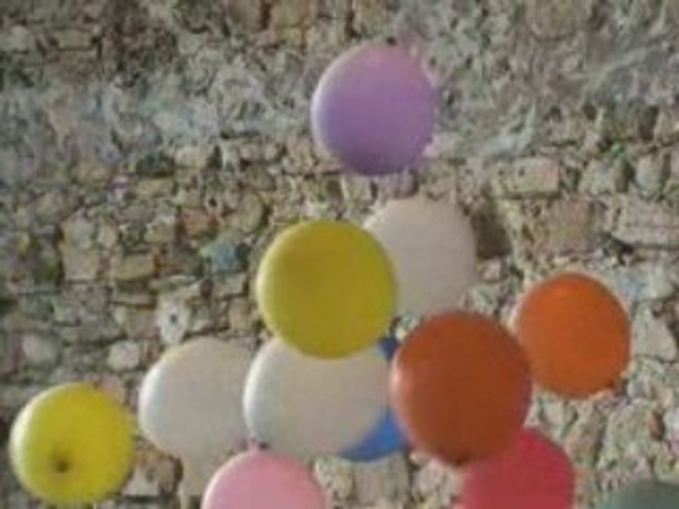 Fontaine ballons ORANGERIE DU CHÂTEAU de MONTELEGER